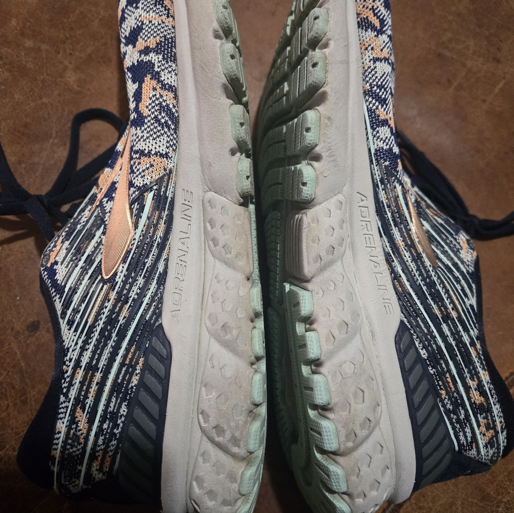 Brooks Size 9 Womens Adrenaline 19 Guiderail 5 Multicolor Shoes. - Picture 5 of 16